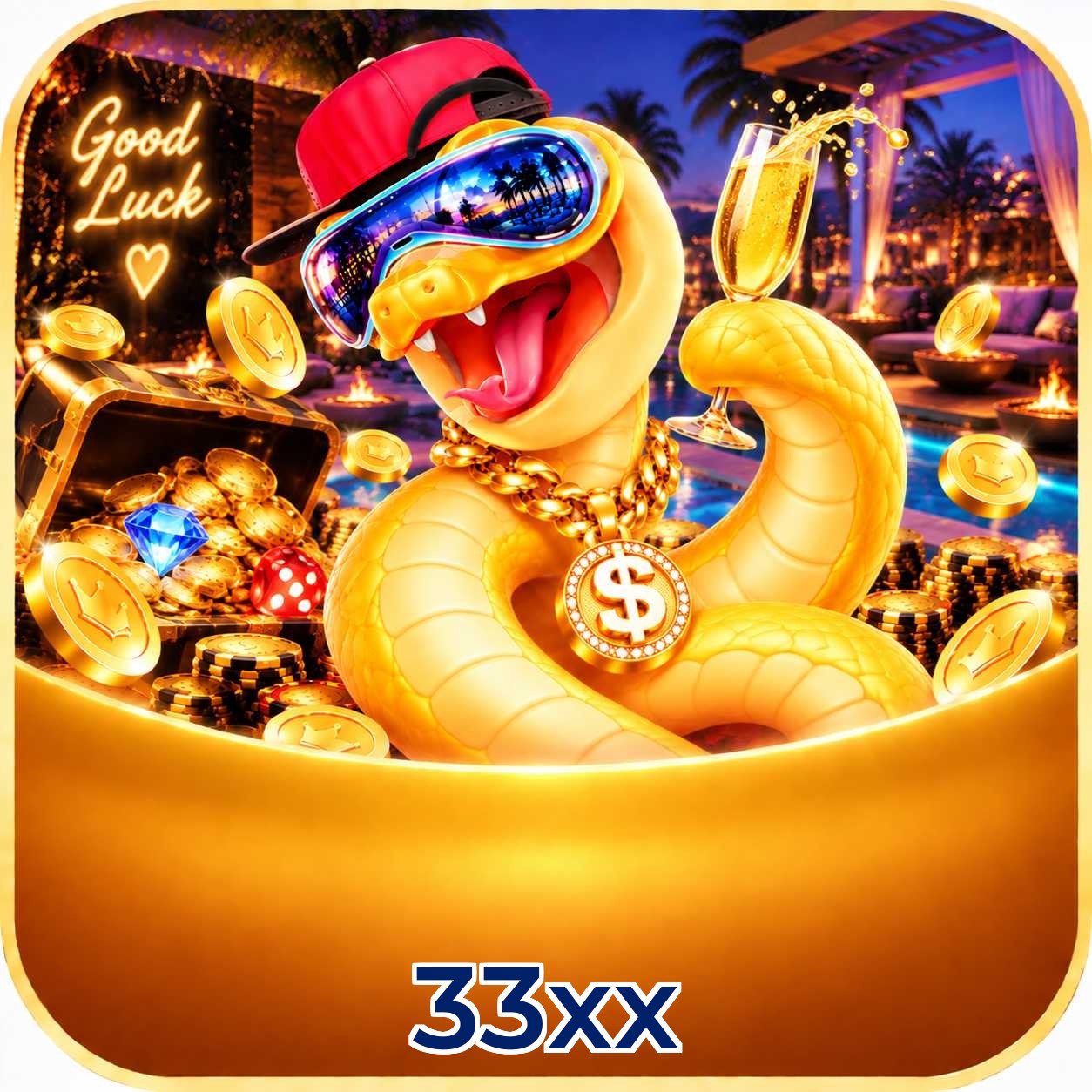 App 33xx com catálogo premium, PIX e suporte 24/7